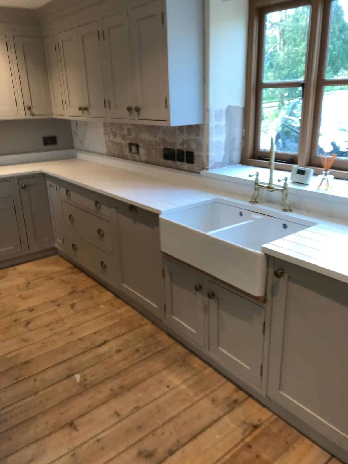 Custom oak bespoke kitchen Bristol fitted