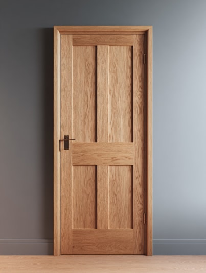 Shaker‑style solid oak doors Bristol