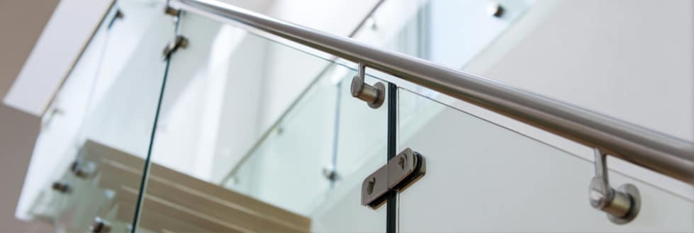 Toughened safety glass bespoke staircases & stairs Bristol